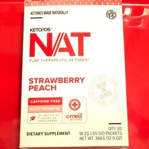 18 packs strawberry peach ketones